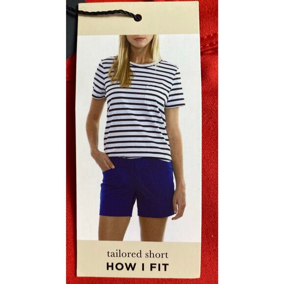 The Limited Red Tailored 5" Shorts Women's Size 4 NWT - Picture 3 of 10